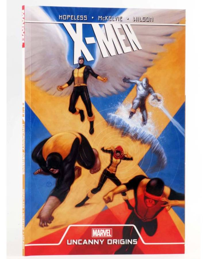 Cubierta de X-MEN UNCANNY ORIGINS TPB (Jamie Mckelvie / Dennis Hopeless) Marvel 2018. EN INGLÉS