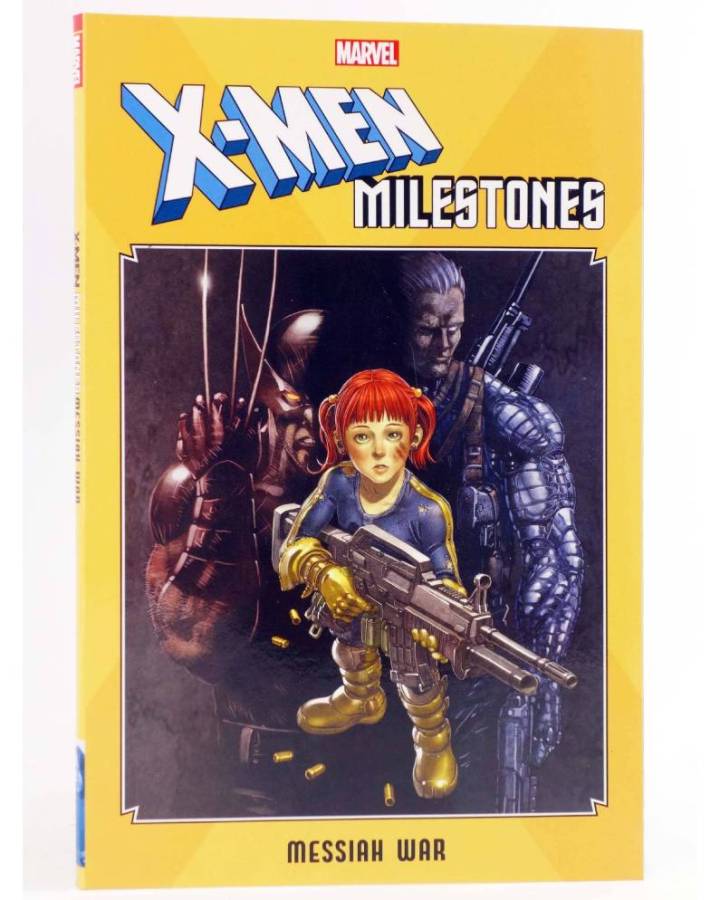 Cubierta de X-MEN MILESTONES MESSIAH WAR TPB (Craig Kyle / Mike Choi) Marvel 2020. EN INGLÉS