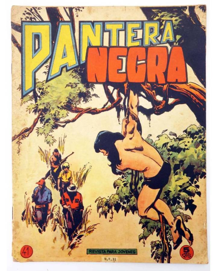 Cubierta de PANTERA NEGRA - REVISTA 41 (Vvaa) Maga 1964. ORIGINAL