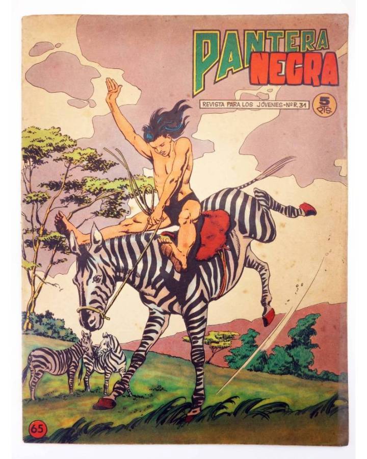 Cubierta de PANTERA NEGRA - REVISTA 65 (Vvaa) Maga 1965. ORIGINAL