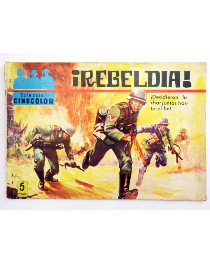 Cubierta de CINECOLOR COMBATE 28. REBELDÍA. Ferma 1964