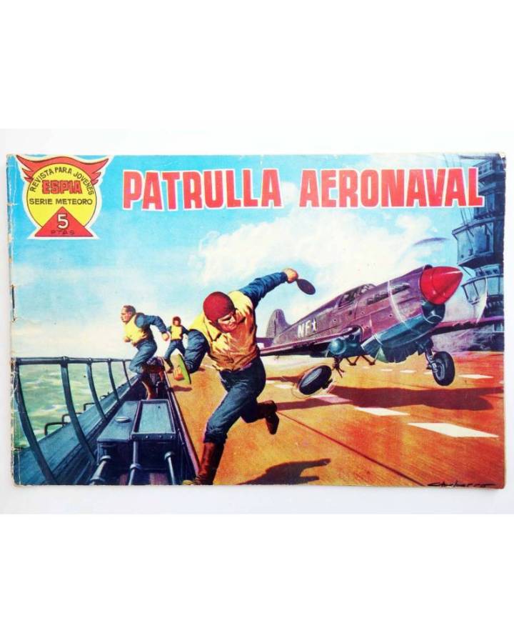 Cubierta de ESPÍA SERIE METEORO 2. PATRULLA AERONAVAL. Maga 1962