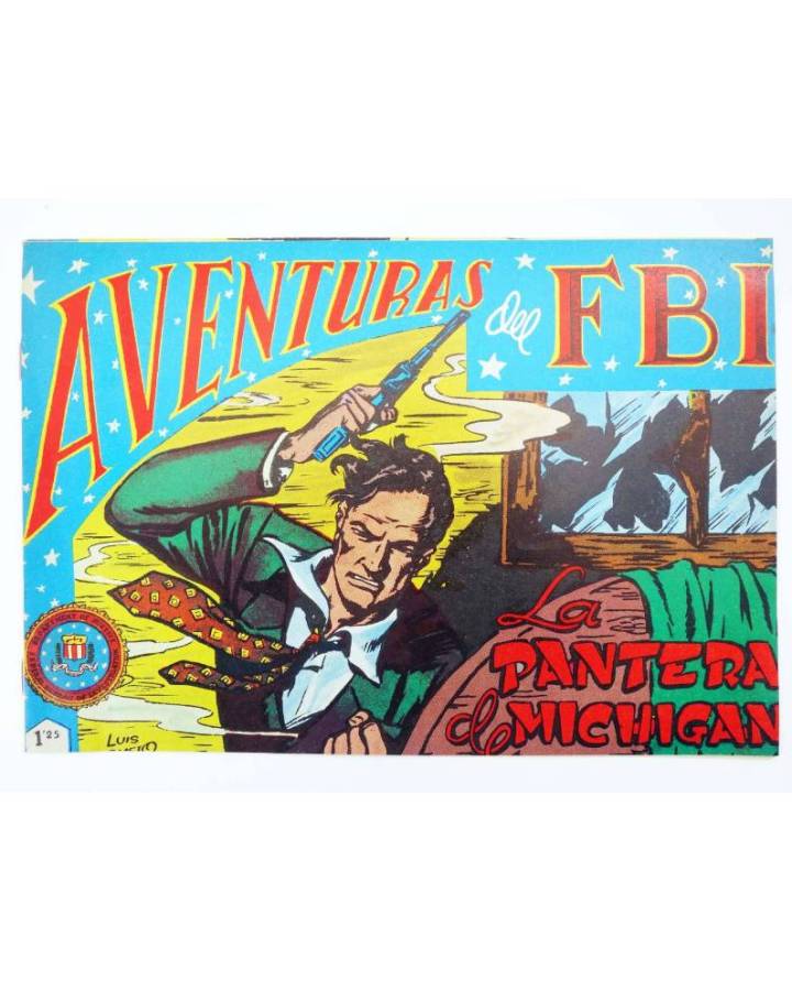 Cubierta de FACSIMIL AVENTURAS DEL FBI 1. PANTERA MICHIGAN (Fred Baxter / L. Bermejo) Club Amigos de la Historieta Circa