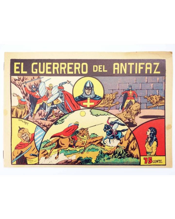 Cubierta de FACSIMIL EL GUERRERO DEL ANTIFAZ 1 (Manuel Gago) Club Amigos de la Historieta Circa 1981