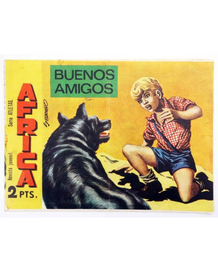 Cubierta de AFRICA SERIE ATLETAS 5. BUENOS AMIGOS (L. Catalá) Maga 1964