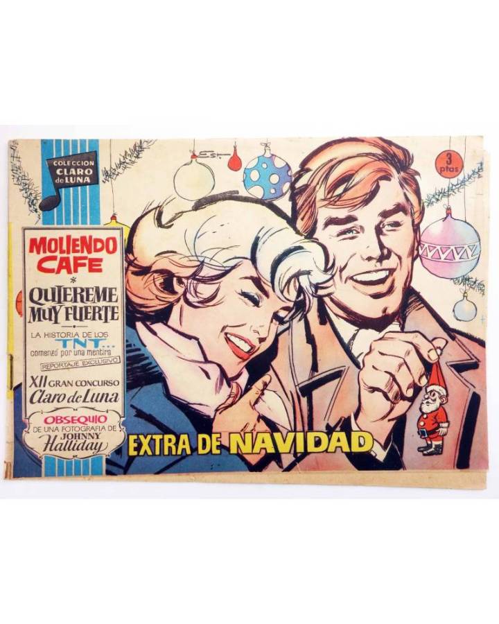 Cubierta de CLARO DE LUNA. EXTRA DE NAVIDAD (Carmen Bárbara) Ibero Mundial 1962