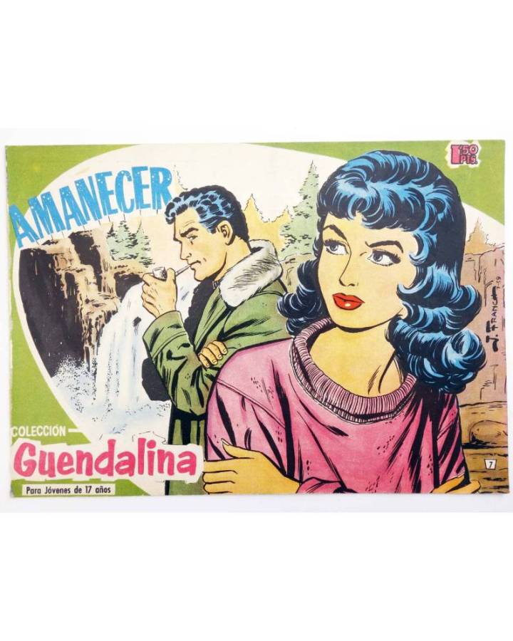 Cubierta de COLECCIÓN GUENDALINA 7. AMANECER (Ana María / Jorge Franch) Toray 1957