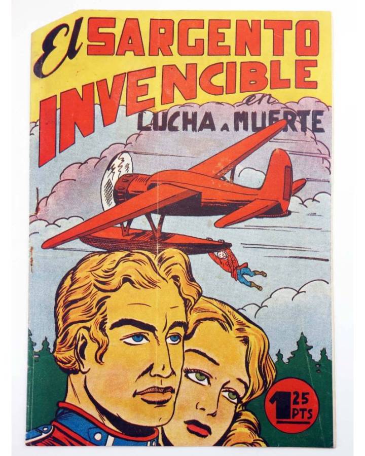 Cubierta de EL SARGENTO INVENCIBLE 7. LUCHA A MUERTE (Miguel Quesada) Maga 1952