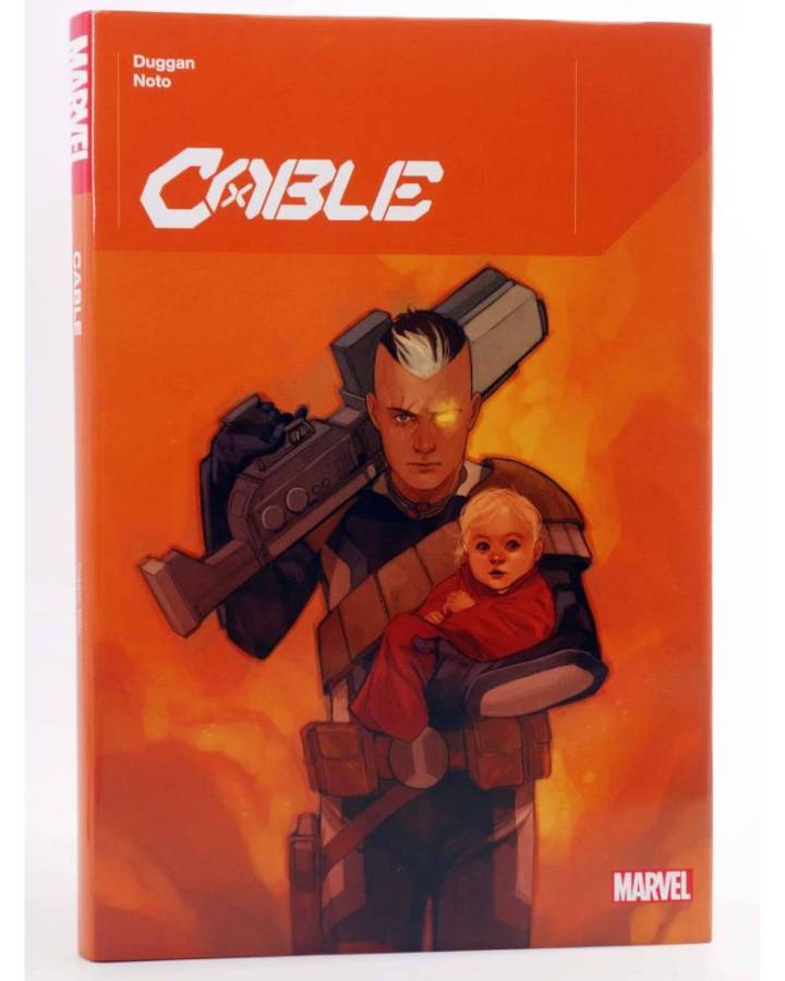 Cubierta de CABLE HC (Gerry Duggan / Phil Noto) Marvel 2022. EN INGLÉS