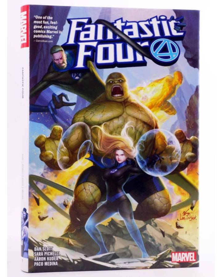 Cubierta de FANTASTIC FOUR 1. HC (Dan Slott / Skottie Young) Marvel 2021. EN INGLÉS