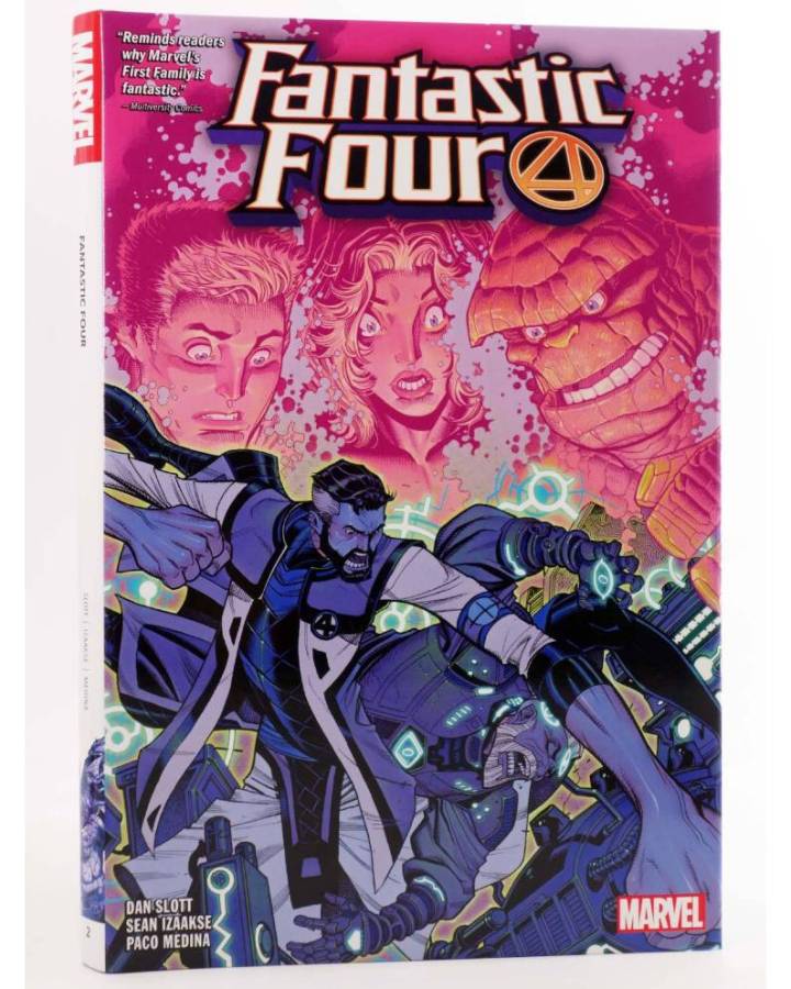 Cubierta de FANTASTIC FOUR 2. HC (Dan Slott / Dan Slott) Marvel 2021. EN INGLÉS