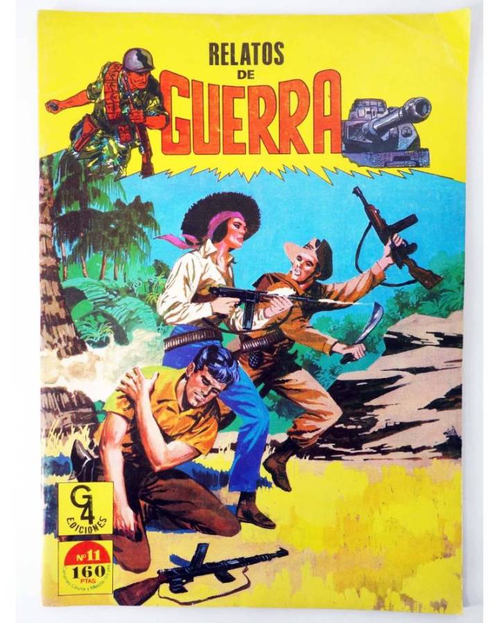 Cubierta de RELATOS DE GUERRA 11. PATRULLA CERO (E. Sotillos / J. Forns) G4 1987