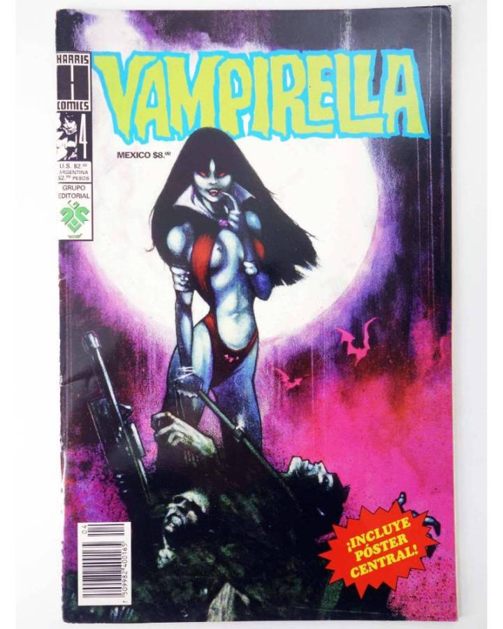 Cubierta de VENGANZA DE VAMPIRELLA 4. Vid 1996