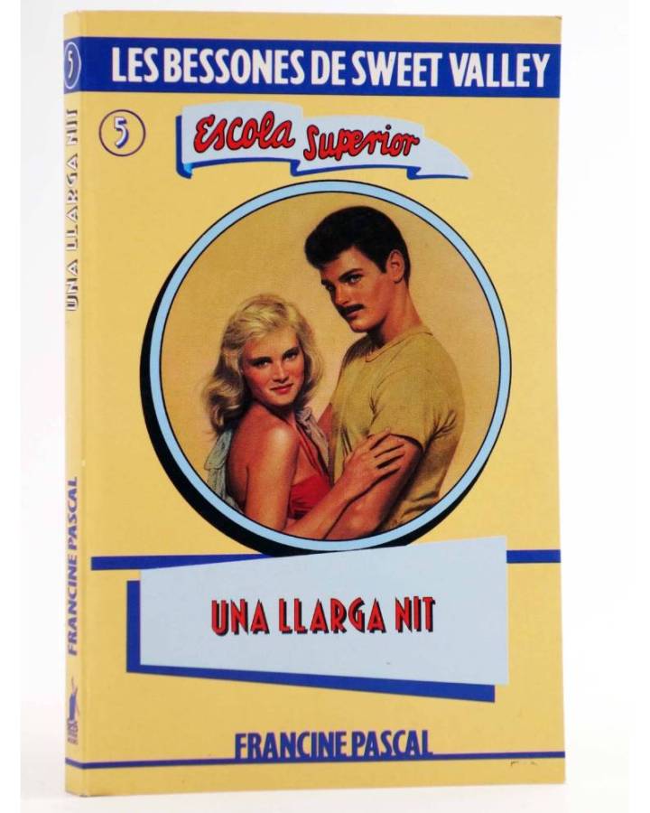 Cubierta de BESSONES DE SWEET VALLEY ESCOLA SUPERIOR 5. UNA LLARGA NIT (Kate Williams / Francine Pascal) Molino 1993