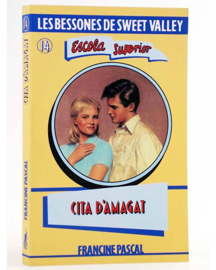 Cubierta de BESSONES DE SWEET VALLEY ESCOLA SUPERIOR 14. CITA D'AMAGAT (Kate Williams / Francine Pascal) Molino 1994