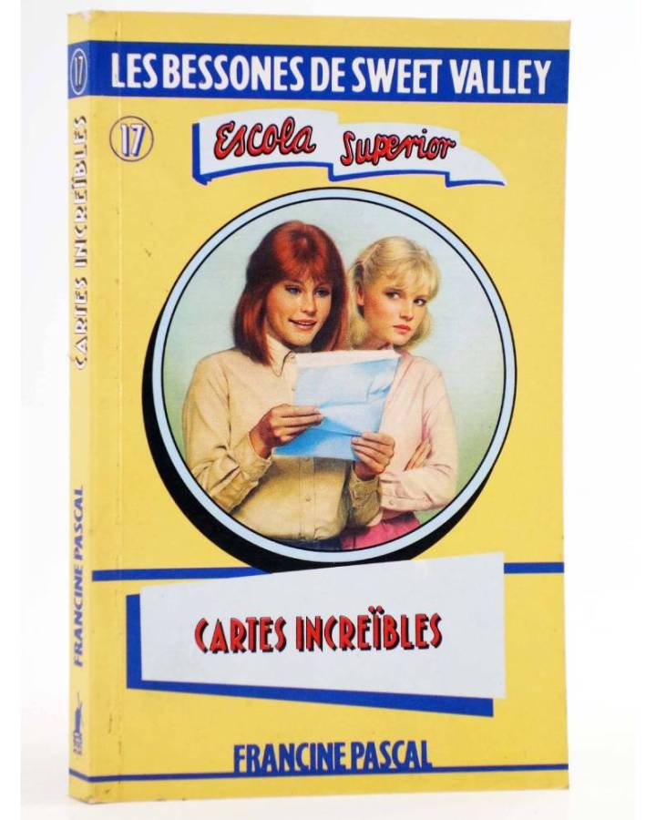 Cubierta de BESSONES DE SWEET VALLEY ESCOLA SUPERIOR 17. CARTES INCREÏBLES (Kate Williams / Francine Pascal) Molino 1994