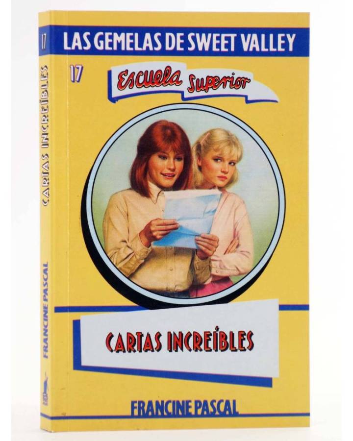 Cubierta de GEMELAS DE SWEET VALLEY ESCUELA SUPERIOR 17. CARTAS INCREÍBLES (Kate Williams / Francine Pascal) Molino 1994