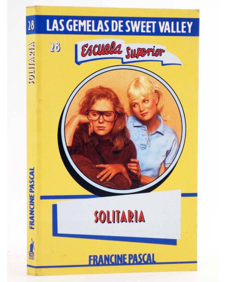 Cubierta de GEMELAS DE SWEET VALLEY ESCUELA SUPERIOR 28. SOLITARIA (Kate Williams / Francine Pascal) Molino 1995