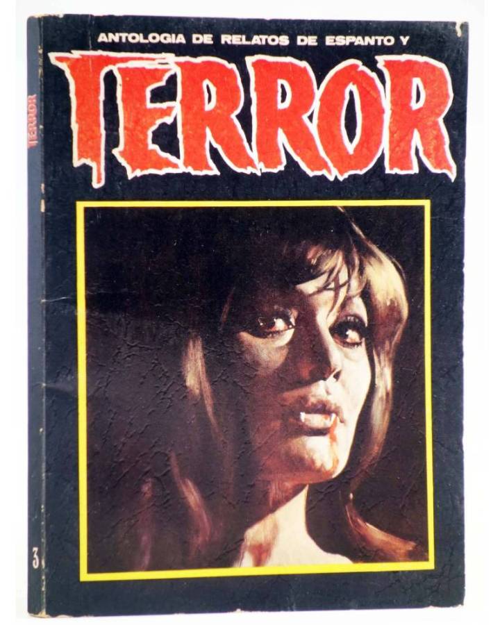 Cubierta de ANTOLOGÍA DE RELATOS DE ESPANTO Y TERROR 3 (Vvaa) Dronte 1972