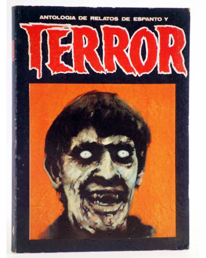 Cubierta de ANTOLOGÍA DE RELATOS DE ESPANTO Y TERROR 4 (Vvaa) Dronte 1972