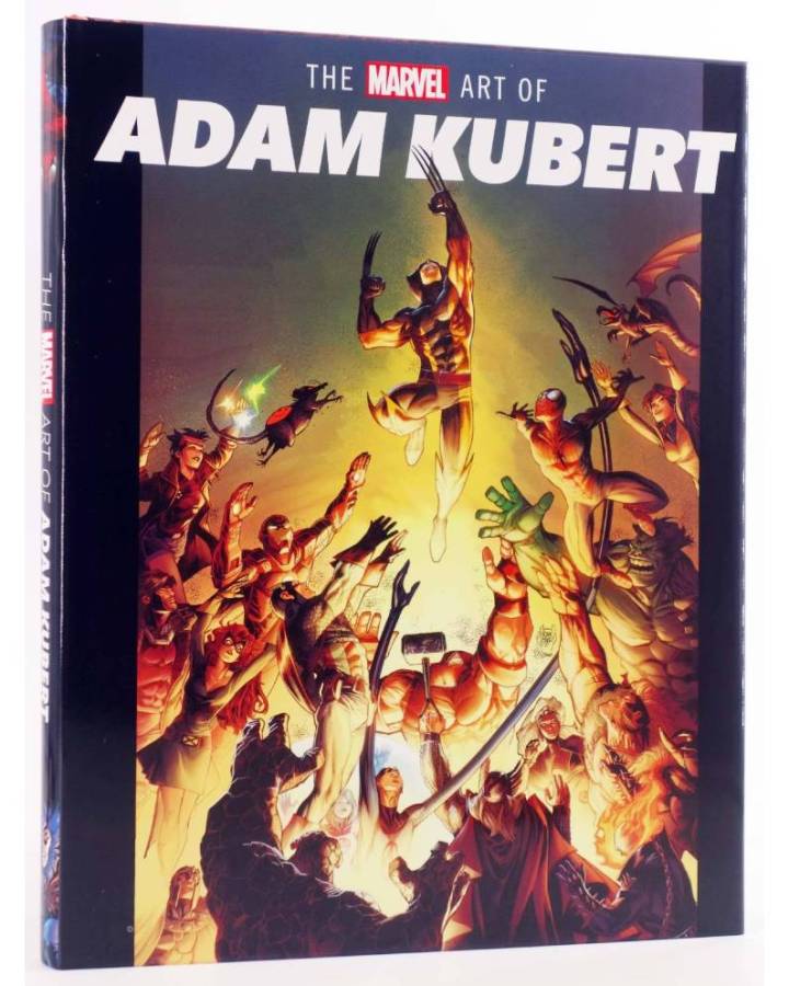 Cubierta de THE MARVEL ART OF ADAM KUBERT HC (Jess Harrold / Adam Kubert) Marvel 2020. EN INGLÉS