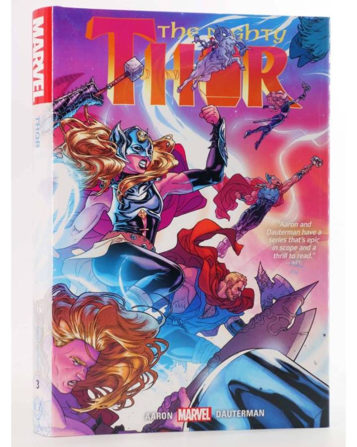 Cubierta de THOR BY JASON AARON AND RUSSELL DAUTERMAN 3. HC (Jason Aaron / Russell Dauterman / Steve Epting) Marvel 2019