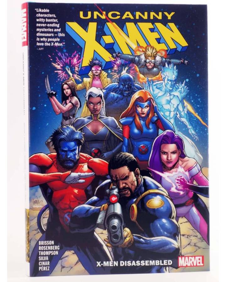 Cubierta de UNCANNY X-MEN X-MEN DISASSEMBLED 1. HC (Ed Brisson / Mahmud A. Asrar) Marvel 2021. EN INGLÉS