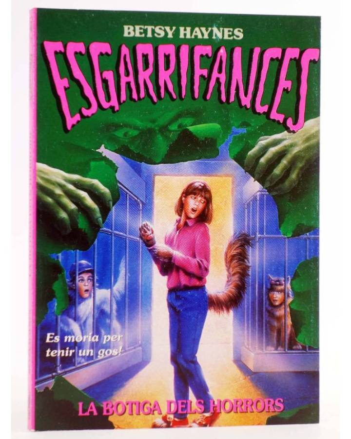 Cubierta de ESGARRIFANCES 2. LA BOTIGA DELS HORRORS (Betsy Haynes) Molino 1996