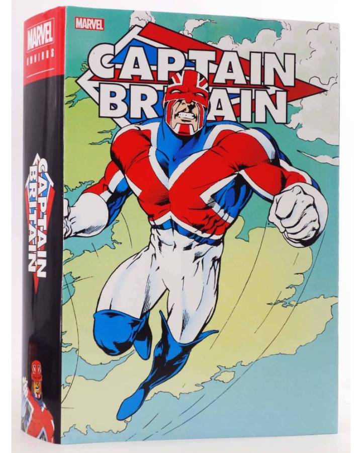 Cubierta de CAPTAIN BRITAIN OMNIBUS HC (Vvaa) Marvel 2022. EN INGLÉS