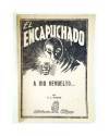 Muestra 1 de EL ENCAPUCHADO 1A SERIE 49. A RÍO REVUELTO (G.L. Hipkiss) Cliper 1949. BUEN ESTADO