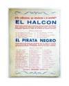 Contracubierta de EL PIRATA NEGRO 60. EL RETO DEL CHACAL (Arnaldo Visconti) Bruguera Circa 1947