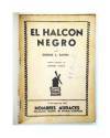 Muestra 1 de HOMBRES AUDACES: BILL BARNES 36. EL HALCÓN NEGRO (HA 139) (George L. Eaton) Molino Arg. 1941