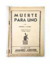Muestra 1 de HOMBRES AUDACES: BILL BARNES 48. MUERTE PARA UNO (HA 191) (George L. Eaton) Molino Arg. 1942