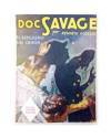 Cubierta de HOMBRES AUDACES: DOC SAVAGE 35. EL ESPEJISMO DEL CRIMEN (HA 134) (Kenneth Robeson) Molino Arg. 1947
