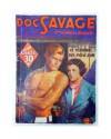 Cubierta de HOMBRES AUDACES: DOC SAVAGE 43. EL TERROR DEL POLO SUR (HA 163) (Kenneth Robeson) Molino Arg. 1942