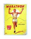Cubierta de LA NOVELA DEPORTIVA 2A SERIE 11. MARATÓN (José Mallorquí) Molino 1945