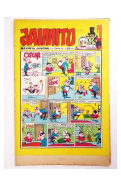 Cubierta de JAIMITO. REVISTA JUVENIL 1354. ÓSCAR CRIADO IDEAL. 28-XI-1975 (Vvaa) Valenciana 1975. INTONSO