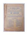 Contracubierta de LA NOVELA CORTA 2A EPOCA 16. LA VIEJA CANCIÓN (Rafael López De Haro) Ángeles Villarta Circa 1950