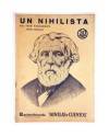 Cubierta de REVISTA LITERARIA. NOVELAS Y CUENTOS 244. UN NIHILISTA (I. Turgueniev) Dédalo 1933