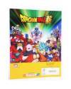 Contracubierta de DRAGON BALL SUPER ULTIMATE WARRIORS. STICKER ALBUM. VACÍO. NUEVO. Panini 2022