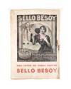 Contracubierta de LA NOVELA CORTA 288. EL SEXTO SENTIDO (Emilio Carrere) Prensa Popular 1921