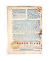 Contracubierta de LA NOVELA CORTA 365. AURORITA LA ROMÁNTICA (A. Valero Martín) Prensa Popular 1922