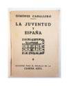 Muestra 1 de EDICIONES PARA EL BOLSILLO DE LA CAMISA AZUL 6. LA JUVENTUD Y ESPAÑA (Giménez Caballero) Circa 1940. MINIAT
