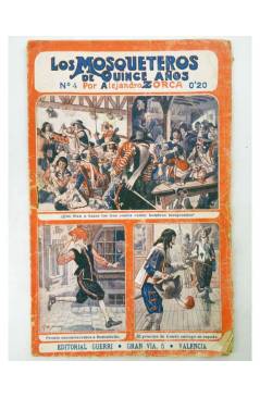 Cubierta de LOS MOSQUETEROS DE QUINCE AÑOS 4. La bodega siniestra. Guerri Circa 1930