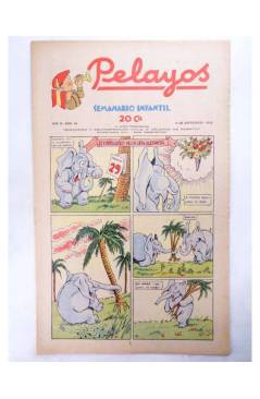 Cubierta de PELAYOS. SEMANARIO INFANTIL 90. 11 SEPTIEMBRE 1938. GUERRA CIVIL (Vvaa) Junta Nacional Carlista de Guerra 19