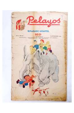 Cubierta de PELAYOS. SEMANARIO INFANTIL 100. 20 NOVIEMBRE 1938. GUERRA CIVIL (Vvaa) Junta Nacional Carlista de Guerra 19