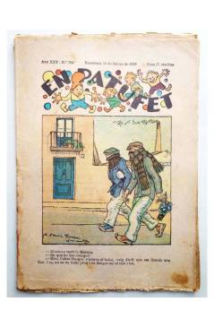 Cubierta de EN PATUFET 1246. Barcelona 18 febrer de 1928 (Vvaa) Baguña y Cornet 1928