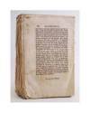 Contracubierta de OBRAS FESTIVAS (Francisco De Quevedo Villegas) Mellado 1844. PARA ENCUADERNAR