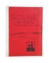 Contracubierta de MI PUEBLO LA HUMANIDAD (José Montiel) Asociación de Ex-presos políticos 1980. DEDICATORIA AUTÓGRAFA