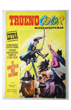 Cubierta de CAPITAN TRUENO COLOR EXTRA 2A EPOCA 26. EL CASTILLO DEL CUERVO (Vvaa) Bruguera 1977